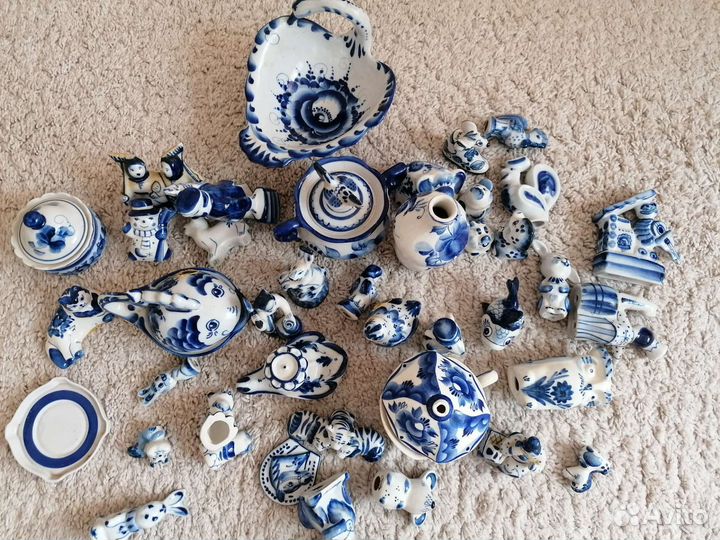 Посуда гжель