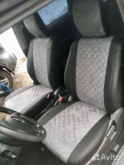 Чехлы из алькантары на Suzuki Jimny от Автопилот