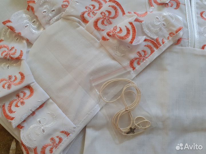 Крестильный набор новый