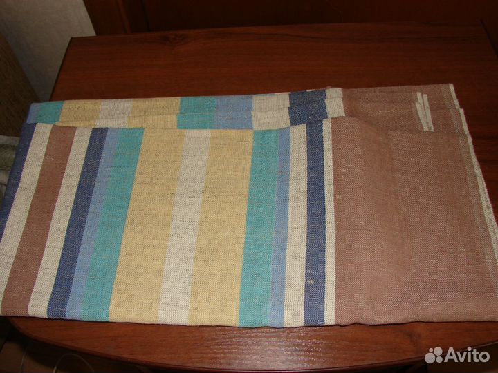Ткани разные, простыни и полотенца лен СССР