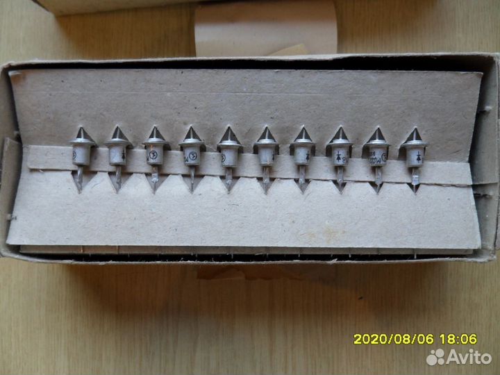 Диоды высоковольтные мд218 и BY6