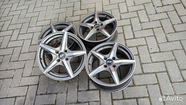 Диски 15 4 100 кия Рио хендай солярис фольцваген