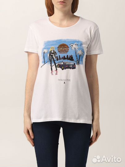 Новая футболка Patrizia Pepe (40,42.44) оригинал