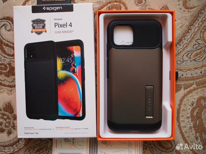 Pixel 4 Spigen Slim Armor case (чехол)