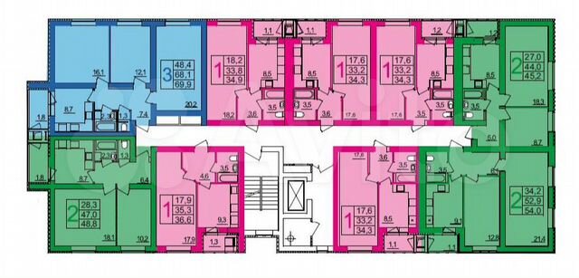 Затонские зори уфа ул летчиков фото 2-к квартира, 54 м², 8/9 эт. на продажу в Уфе Купить квартиру Авито