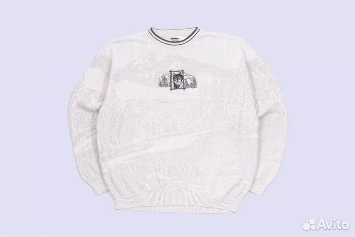 Northern Elements x Made in USA, 1980s свитер