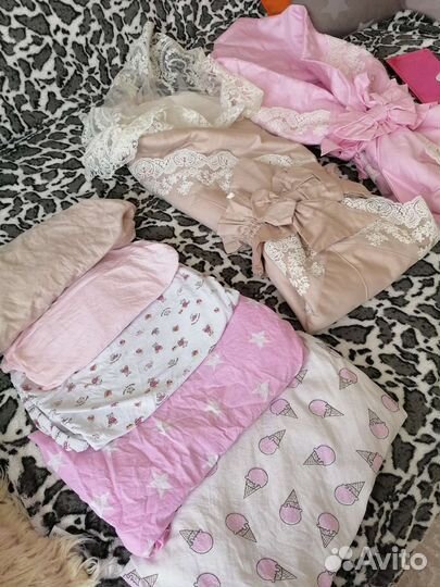 Канверт и простыни, канверт один кафейный