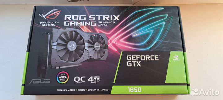 Видеокарта gtx1650