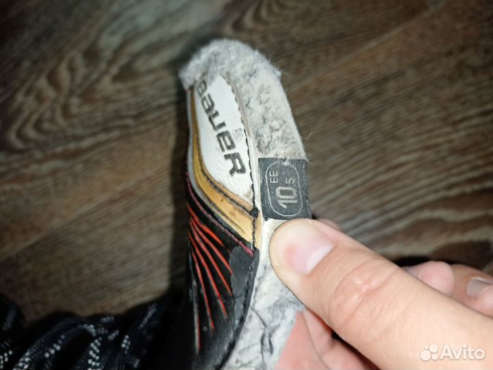 Хоккейные коньки bauer apx2 10.5ee