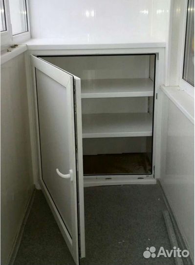 Шкаф пвх на балкон