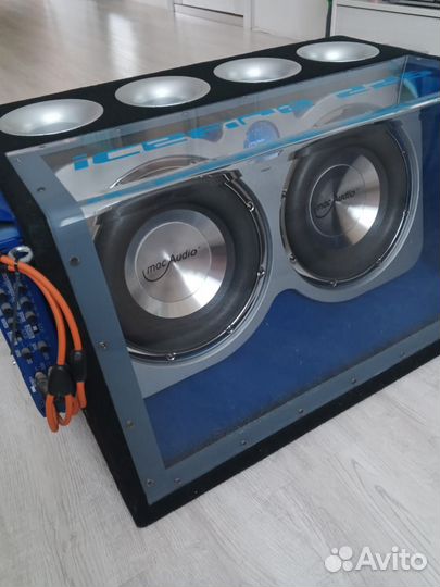 Сабвуфер и усилитель