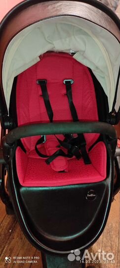 Коляска 2 в 1 эко кожа