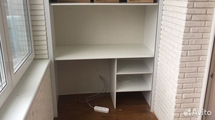 Шкаф с рольставнями на балкон на заказ с доставкой