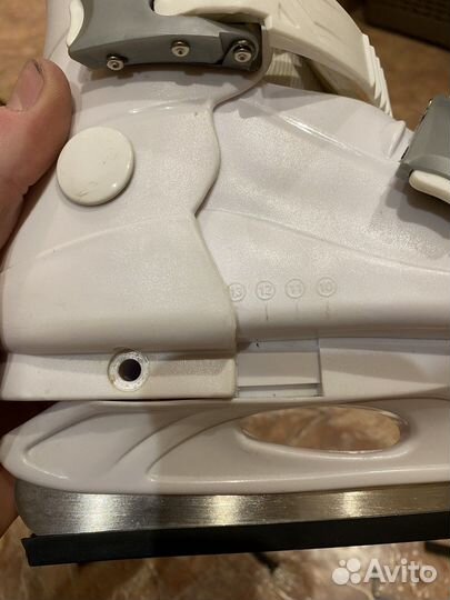 Коньки детские раздвижные Caprice PW-219W