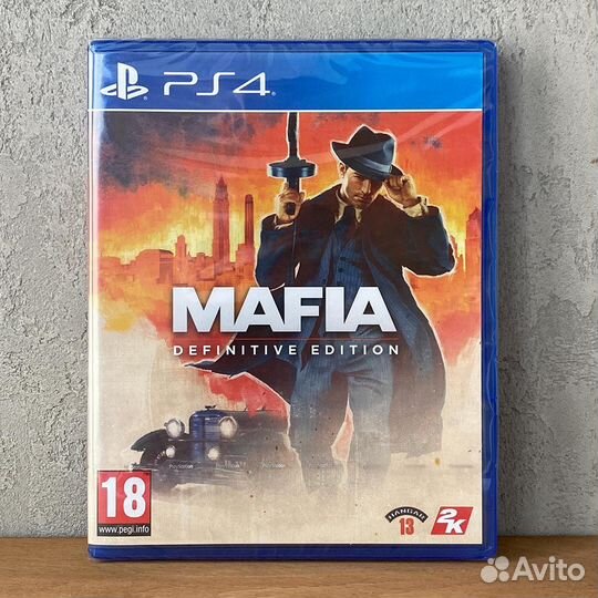 Диск Mafia: Definitive Edition для PS4 Новый