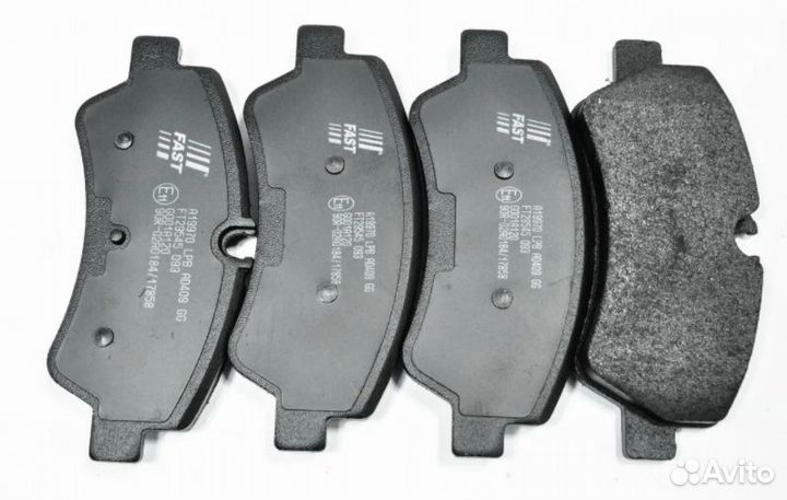 Комплект тормозных колодок, дисковый тормоз Ford