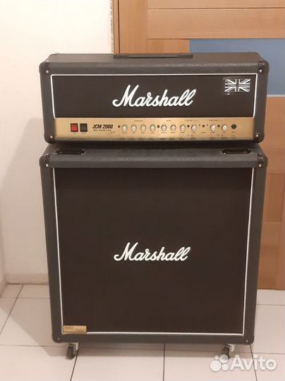 Marshall JCM 2000 dsl 50+кабинет 4х12 (green back)