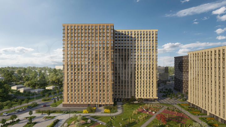 2-к. апартаменты, 55,7 м², 19/23 эт.