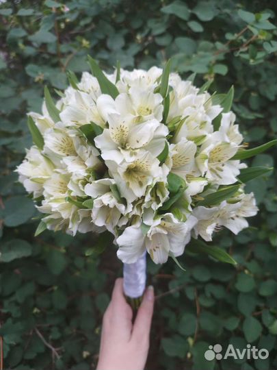 Букет невесты. Альстромерии