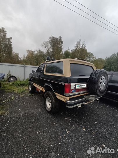 Ford Bronco 4.9 AT, 1990, 150 000 км