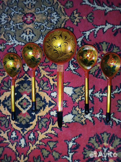 Набор деревянных ложек