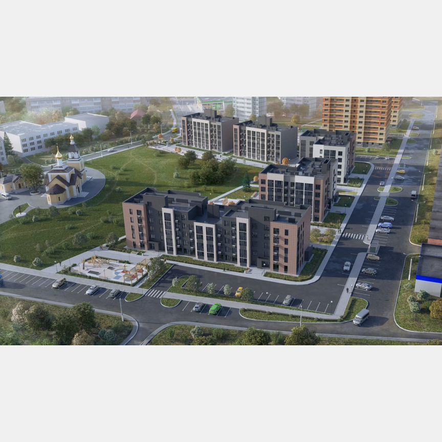 1-к. квартира, 37,9 м², 3/5 эт.