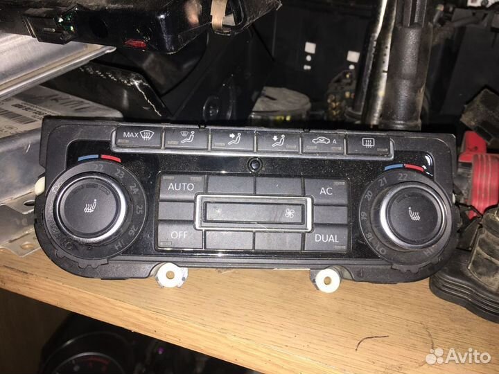 Блок управления климат контролем шкода Фольксваген