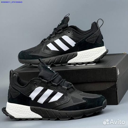 Кроссовки Adidas ZX 1000 Black (Арт.33927)