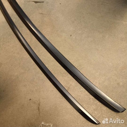 Лип спойлер на угол багажника Приора