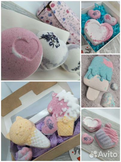 Бомбочки для ванны ручной работы