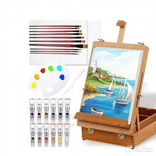 Коробка 6 шт. Набор подарочный «Две картинки» 27 п