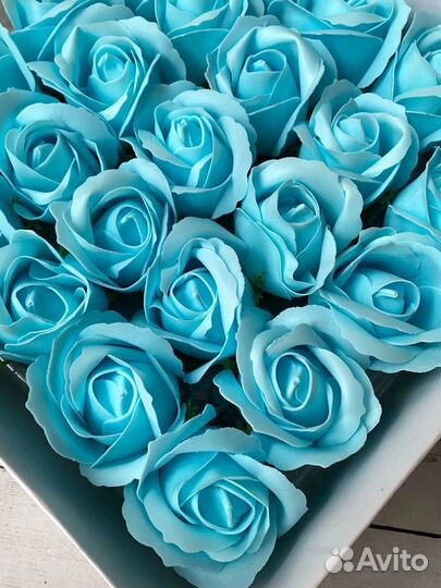 Мыльные цветы розы