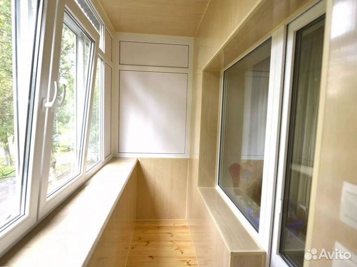 Комплексное остекление и отделка