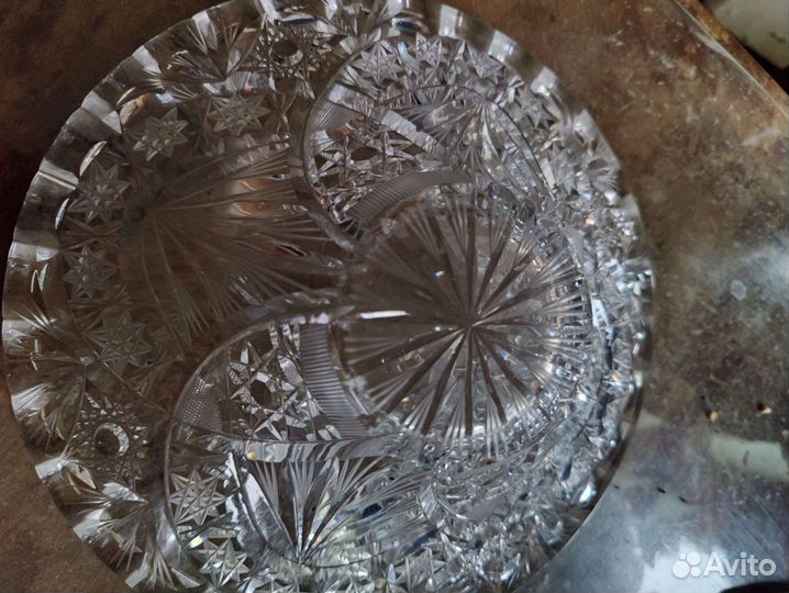Блюдо хрусталь Германия