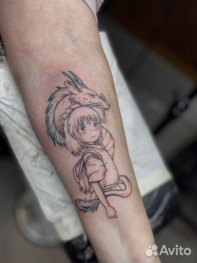 Модель на тату