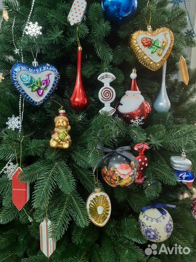 Елочные игрушки СССР и современные