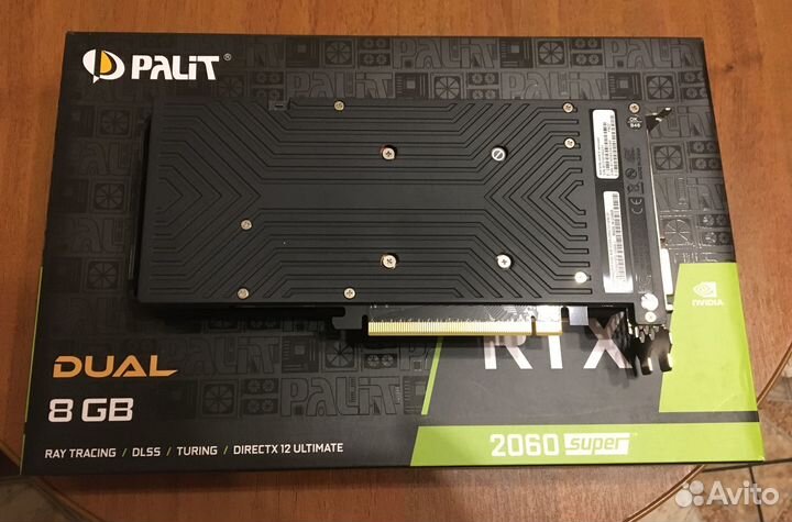Видеокарта Palit GeForce RTX 2060 super Dual