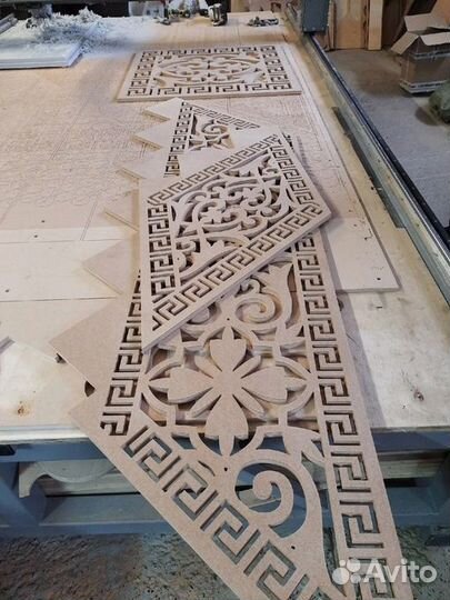 3D Фрезеровка, раскрой фанеры, мдф, композита чпу