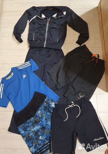 Спортивные костюмы, шорты Adidas, Umbro, р.152