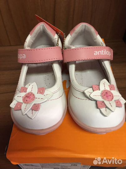 Туфли новые натур.кожа Antilopa р.23, 24, 25