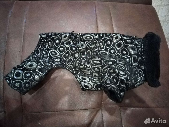 Одежда для собак мелких пород комбинезон зимний