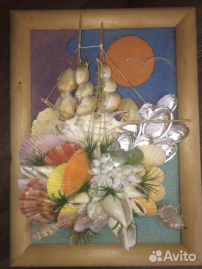Картины из ракушек
