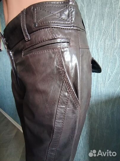 Marccain кожаные штаны (S)