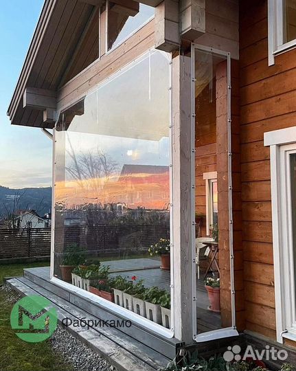 Мягкие окна на веранду от производителя арт 315