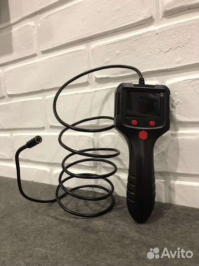 Камера эндоскоп с монитором HD жёсткий кабель 2м