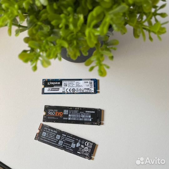 Ssd m2 nvme 256GB разные