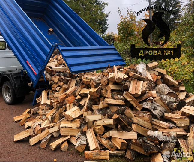 Дрова колотые березовые