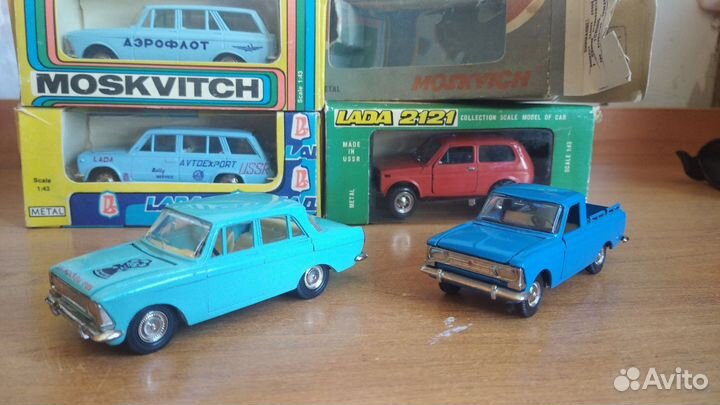 Модели автомобиля СССР 1 43