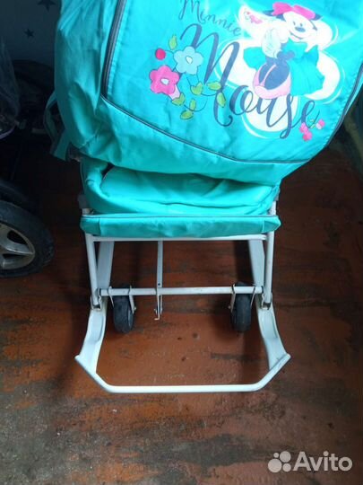 Детские санки коляска