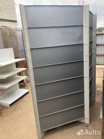 Стеллаж торговый пристенный тип 30